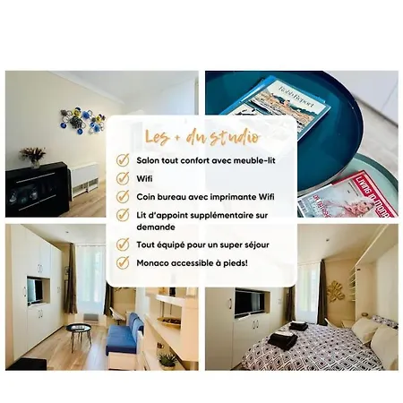 Apartment 5 Etoiles A Deux Pas De Monaco !